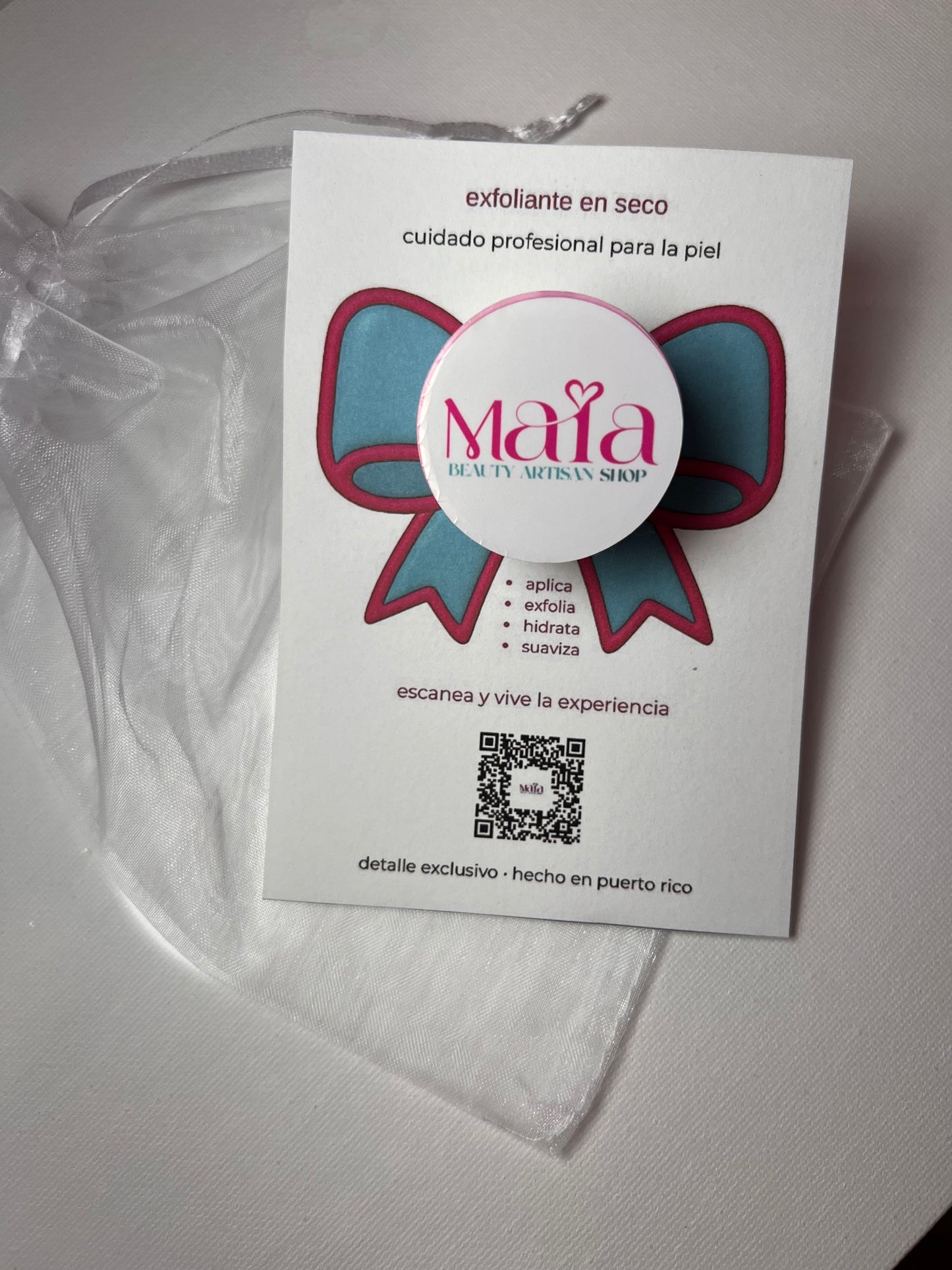 Exfoliante en Seco Detalle Especial Maia
