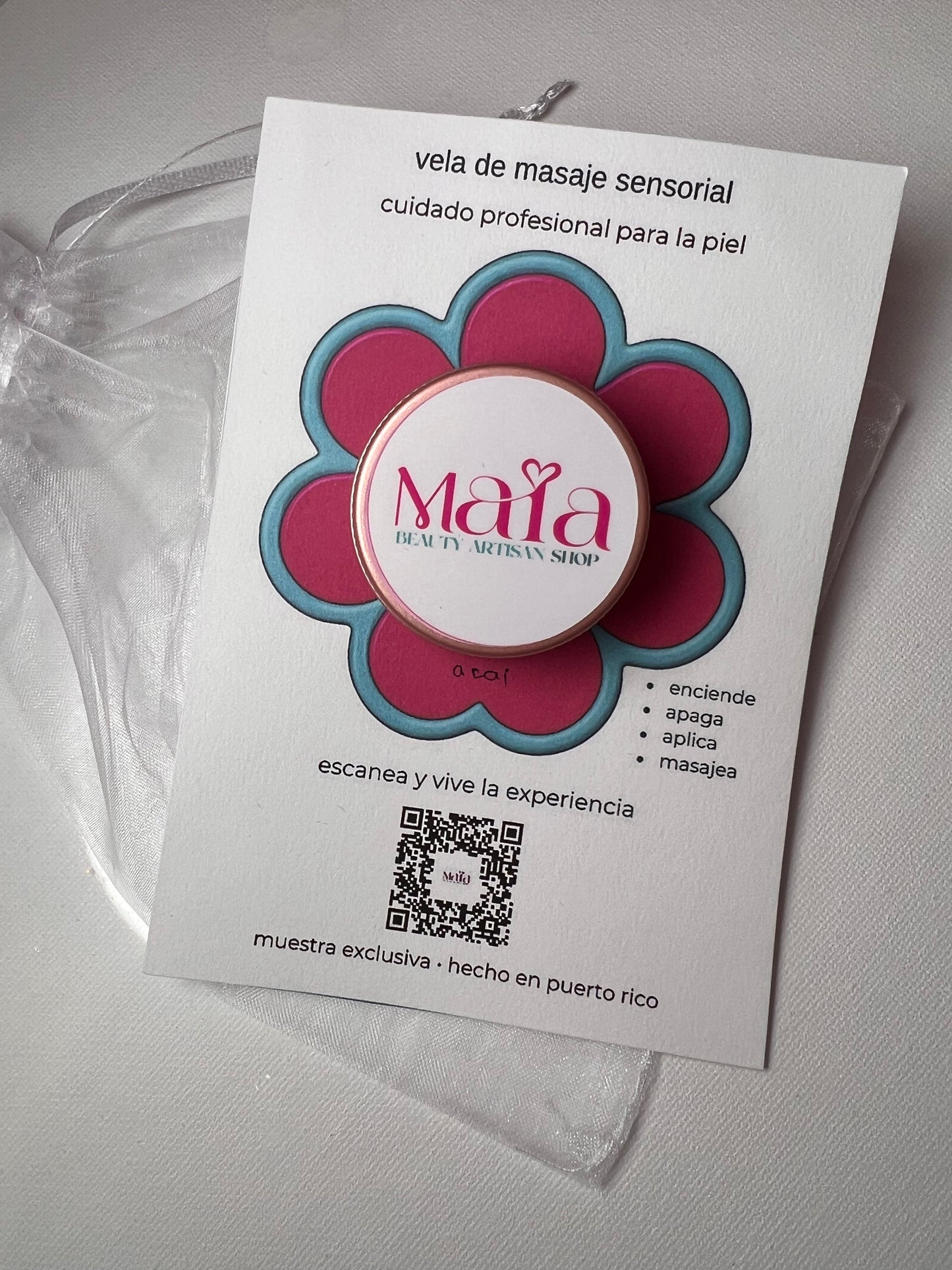 Vela Detalle Especial Maia